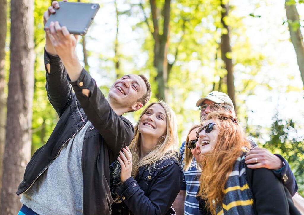 A team taking part in an Urban Adventure event from Maximillion