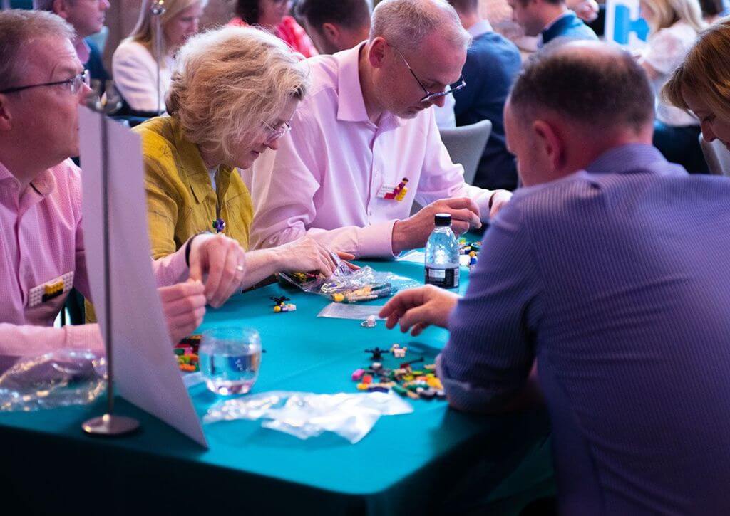 Lego Serious Play event from Maximillion