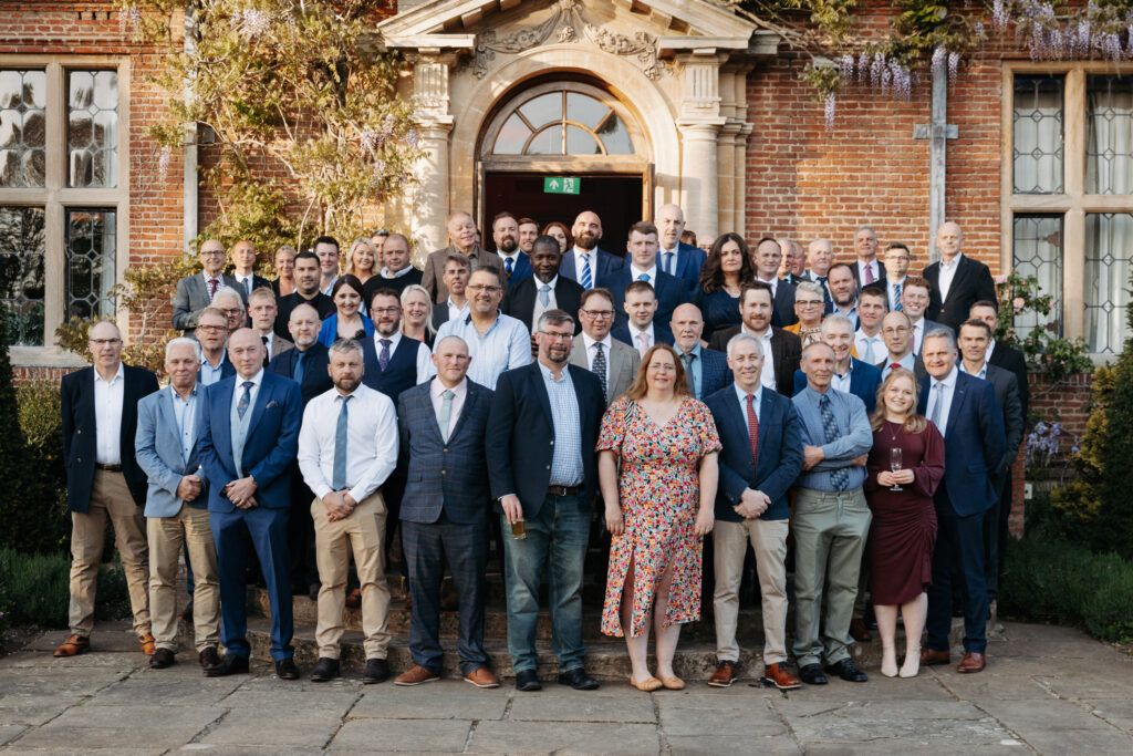 Aviagen UK Flock Awards attendees at Horwood House